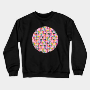 Ice Creams Pink Crewneck Sweatshirt